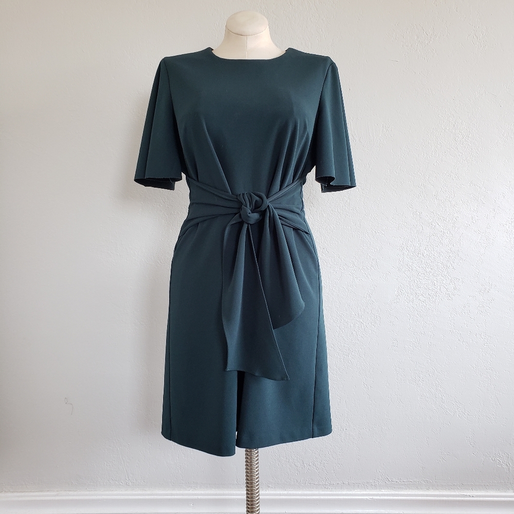 Donna Morgan Tie Front Dress